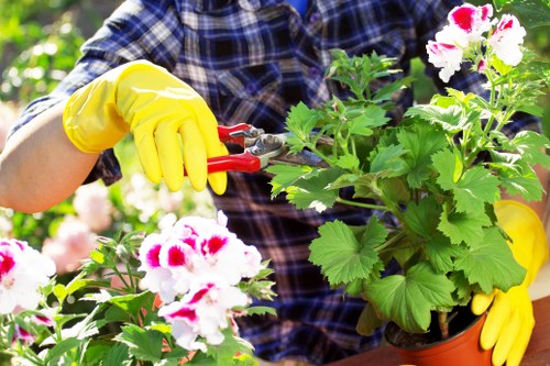 Landscapers Mitcham managing eco-friendly garden waste recycling